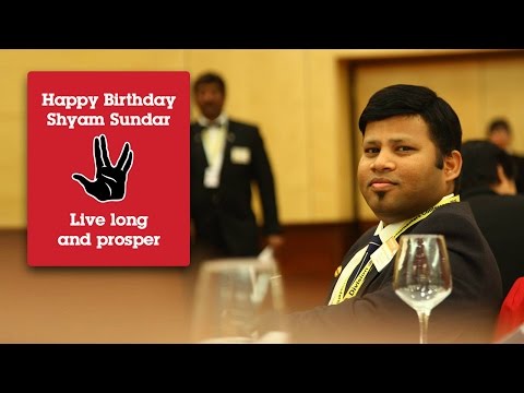 Happy Birthday Shyam Sundar (2015)