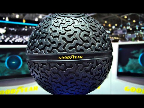 The Future Tire by Goodyear - Spherical with New technology