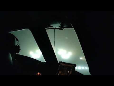 ILS CAT II Landing In Heavy Fog - London Heathrow EGLL