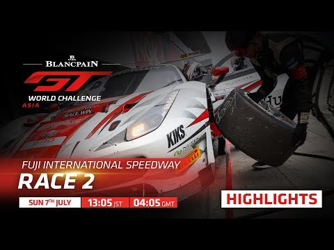 ブランパンGT アジア 鈴鹿サーキット RACE2ハイライト動画