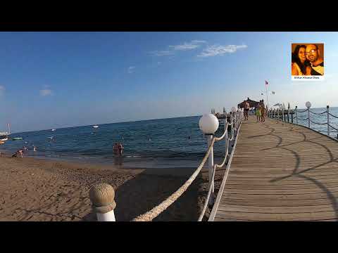 Lara Beach @ Ramada Resort Hotel & Lara Family Club,  Antalya Turkey | Afshan Khawar Travel