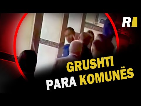 Pamje EKSKLUZIVE: Momenti kur kërciti dje grushti para objektit të Komunës së Prishtinës