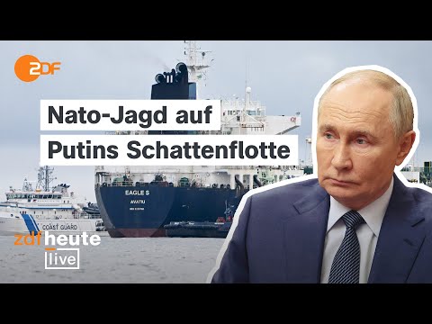 Video Thumbnail: Welche Gefahr geht von Russlands Schattenflotte aus? | Die Analyse bei ZDFheute live