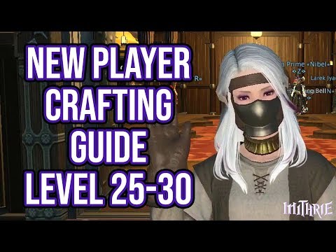 FFXIV 2.56 0603 New Player Crafting Guide Level 25 to 30