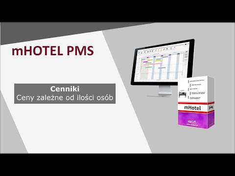 Program hotelowy mHotel - ceny zależne od ilości osób