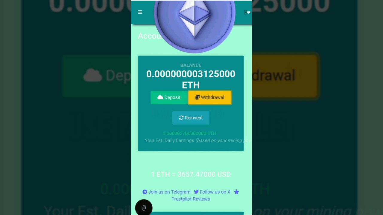 Free Ethereum Mining https://freeeth.coinsprofit.net/r/292983218