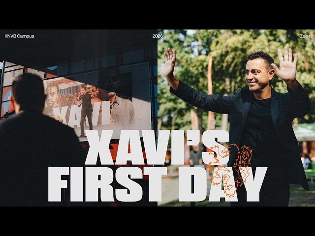 Welcome in Zeist, Xavi Hernández! 🇳🇱😁