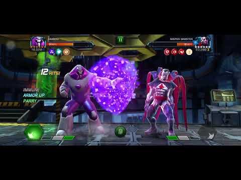 Nimrod vs mr sinister Act 6.2.2 | marvel contest of championship | Robot god nimgod