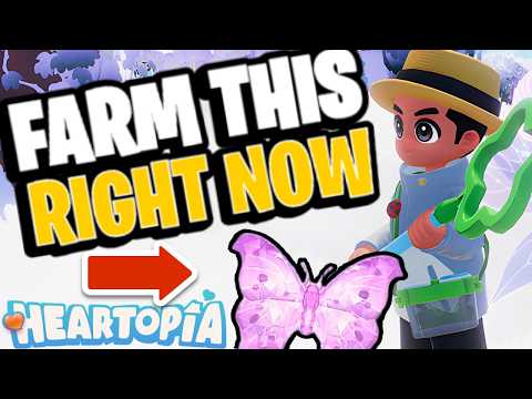 Il modo più VELOCE per catturare più insetti possibile + 600.000 ORO in poche ore! | Heartopia