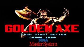 Sega Master System - Golden Axe