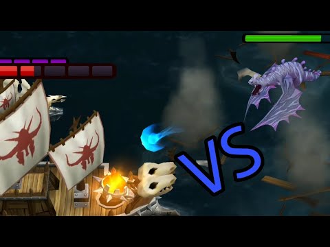 Sneezlehunch VS Battle Fleet 35 - Defending Berk - Dragons:Rise of Berk
