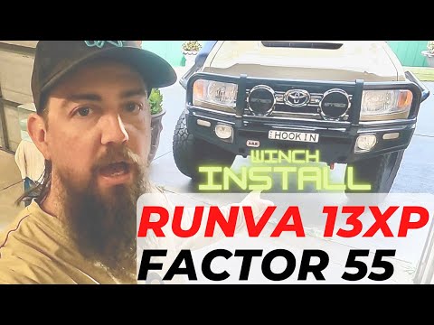 RUNVA 13XP / FACTOR 55 flatlink expert Troopy install- Overland Build