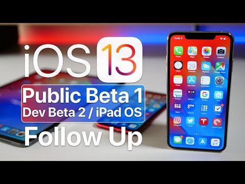iOS 13 Public Beta 1, Dev Beta 2, and iPad OS - Follow up review