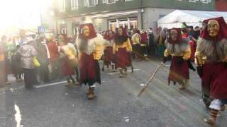 preview picture of video 'Fasnet 2010 Stadt Tettnang Fasnacht Montfort jehu Darius'