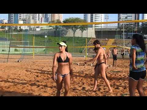 BLOG Orlando Gonzalez - Garotas do Vôlei de Praia de Maringá treinam na Vila Olímpica