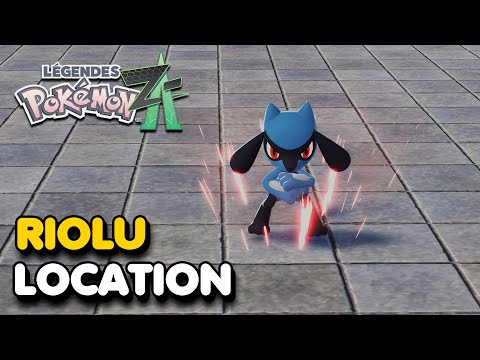 Pokemon Legends Z-A - Riolu Location