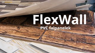 Videó: Fa mintás műanyag falburkolatok: Flexwall falpanelek bemutatása