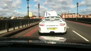 Porsche 911 GT3 over The Thames London  Propellerheads - Velvet Pants
