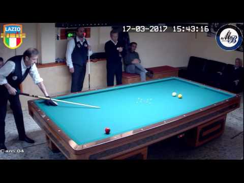 Benedetti vs Botticelli - Gara Interregionale 1/2/3 Cat. CSB Martino's Billiards (LT) 14/18Mar2017