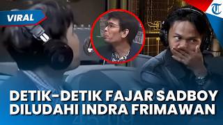 Dinilai Tak Etis! Komika Indra Frimawan Ludahi Fajar Sadboy saat Podcast, Auto Banjir Kecaman