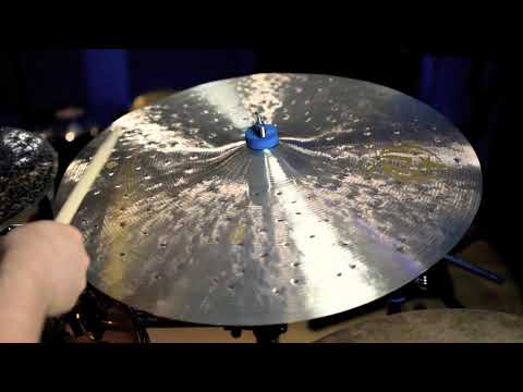 Crash Ride 22" Sweet Custom Gold Logo Sound Demo - Diril Cymbals Italia
