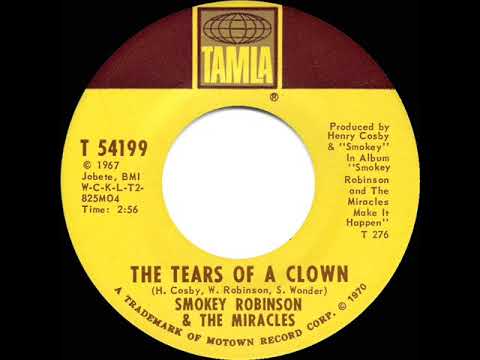 1970 HITS ARCHIVE: The Tears Of A Clown - Smokey Robinson & The Miracles (a #1 record--mono)