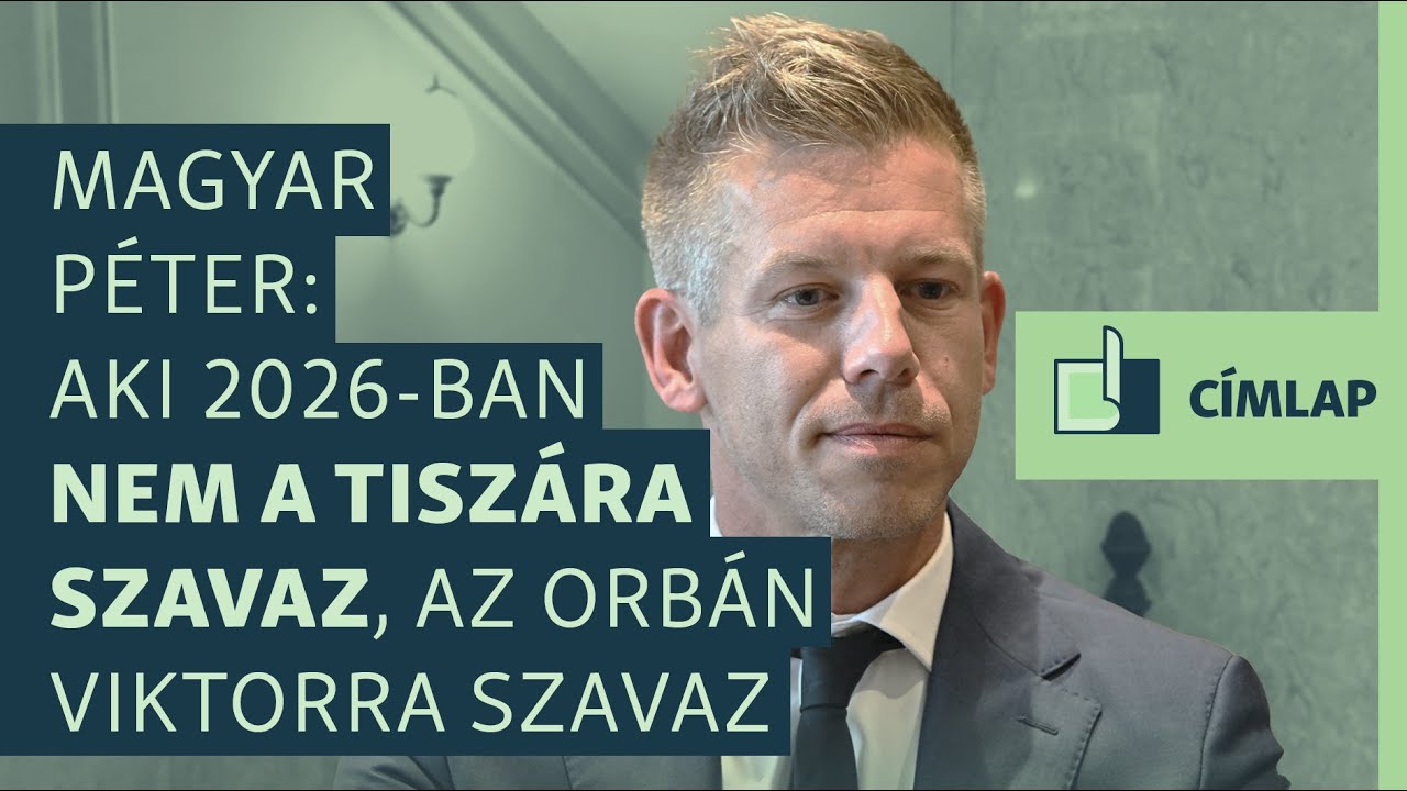 Magyar Péter: Egy Tisza-kormány nem lenne Fidesz light, végképp nem Orbán 2.0