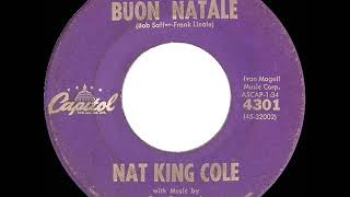 1959 Nat King Cole - Buon Natale (Means Merry Christmas To You)