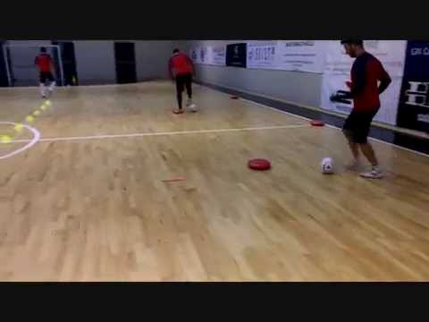 Futsal Città di Sestu. Riscaldamento calcio a 5