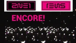 120817 2NE1 - Blackjacks Encore Chant!! - New Evolution Tour NJ