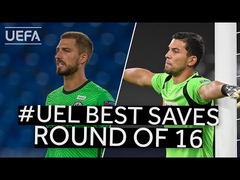 TRAPP, SORIA: #UEL BEST SAVES, Round of 16