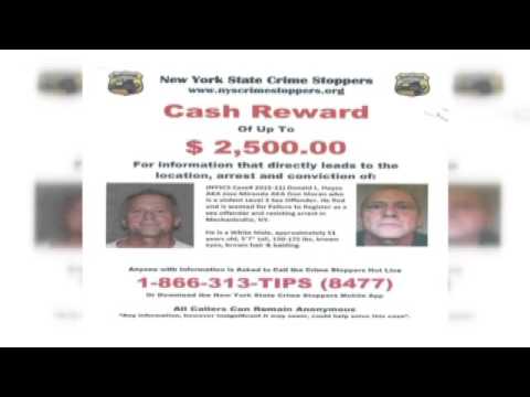 Reward offered in search for violent sex offender