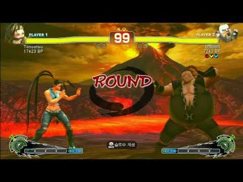 SSF4 Rank Match  Toncotsu (IB)  vs  BNBBN (RU)