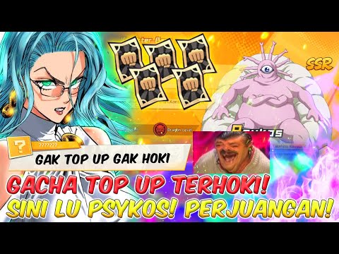 GACHA TOP UP TERHOKI! SINI LU PSYKOS / GYORO GYORO! PERJUANGAN BERAT WKWK OPM GAME INDONESIA