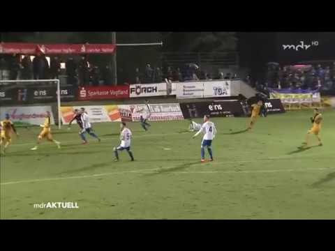 19.Spieltag RL Saison 16/17 VfB Auerbach - FC Carl Zeiss Jena