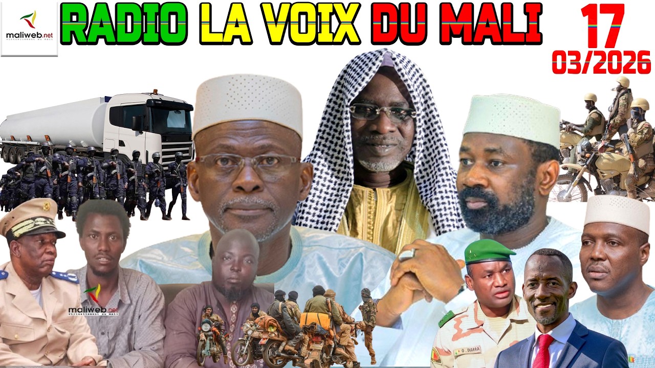 La Revue de Presse de la RADIO LA VOIX DU MALI du 17 Mars 2026