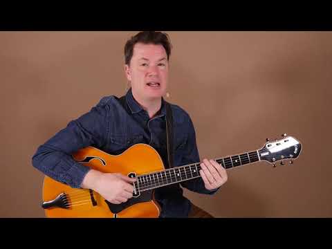 🎸 Jazz Guitar Comping Lesson - Blue Collar Blues: Breakdown - Sean McGowan
