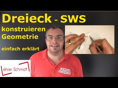 Constructing a triangle -SWS- Line segment-angle-line segment | Geometry | Mathematics