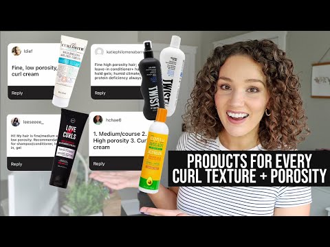 Best Curly Hair Products based on Your Porosity +...