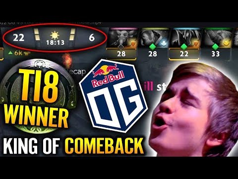 "King Of ComeBack" TI8 Champion - SHOCKED!! Grand Final Game 5 - The International 2018 Dota 2