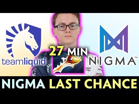 Miracle LAST CHANCE 27 min RAPIER — NIGMA vs LIQUID