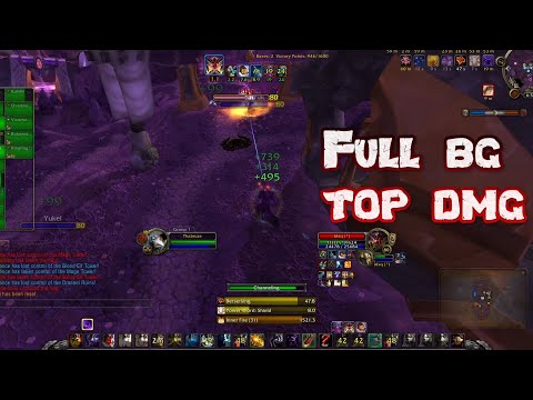 Full BG Shadow Priest (Top DMG, 0 Deaths) WotLK PvP - Rakzo