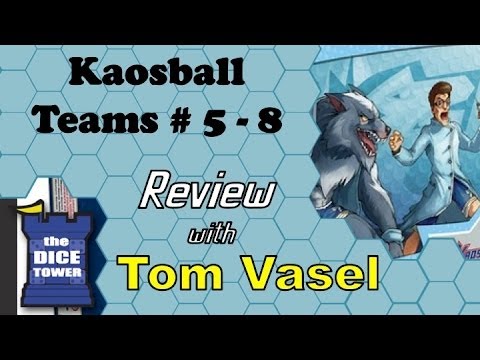 Dice Tower Reviews: Kaosball, Teams # 5 - 8