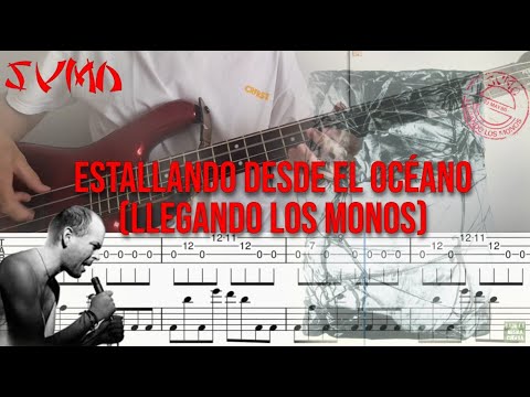 Estallando desde el océano - Sumo (bajo cover + TABS + PARTITURA)