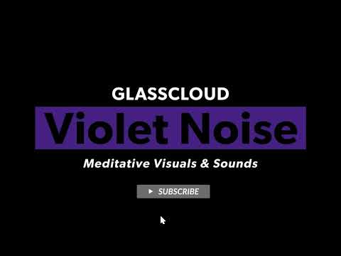 Violet Noise for 10 Hours 🟣 | Soothing High-Frequency Sound | Black Screen, No Ads