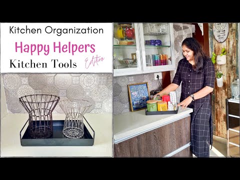 Kitchen Organization Ideas - Kitchen Tools You Must Have Renter Friendly / Home HashTag Life