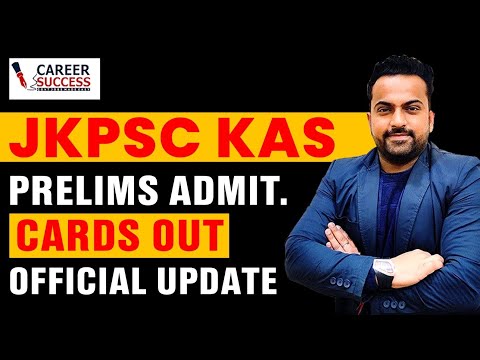 Kas 2023 Prelims  Admit Cards Out