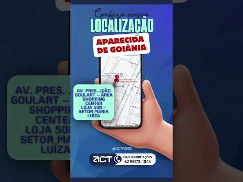 📍 Já conhece nossa nova unidade em Aparecida de Goiânia?
