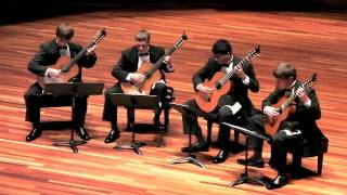 McCallie Guitar Quartet - Siciliano and Allegro BWV 1031 (Bach)