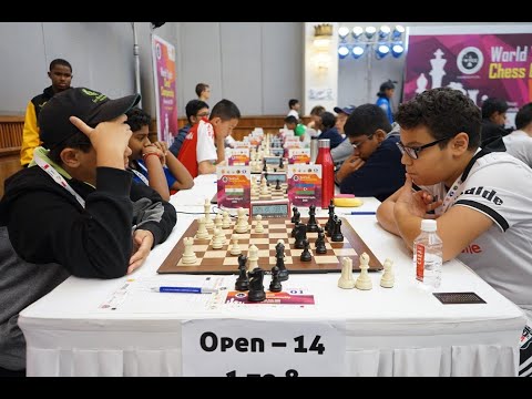 Final moments of Aydin Suleymanli's win over Aditya Samant